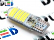   Лампа светодиодная T10 - W5W - 12 SMD 7020