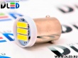   Автолампа светодиодная T4W - BA9S - 3 SMD 7014