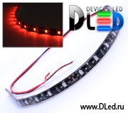   Светодиодная автомобильная лента DLED 30см SMD 3528 18Led Красного свечения