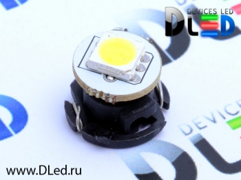   Автолампа светодиодная T4,7 - 1 SMD 5050 (Желтая)