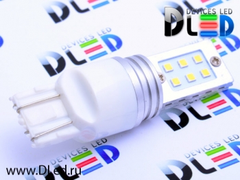   Лампа светодиодная W21W - T20 - 7443 - W3х16q - 12 SMD 2323