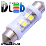   Лампа светодиодная C5W FEST 36мм SV8,5 - 6 SMD 3528