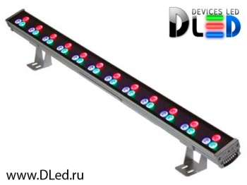   Светильник линейный светодиодный 36W DLed Серии Line 3st RGB