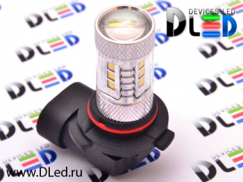   Лампа светодиодная HB4 9006 - 12 SMD2323 + 2 CREE XB + Линза