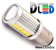   Лампа светодиодная 1157 - P21/5W - S25 - BA15d 27 SMD5630