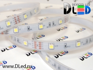   Влагозащищенная  IP67 светодиодная лента (30 LED) SMD 5050