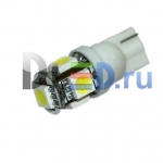   Лампа светодиодная T10 - W5W - 5 SMD 5050