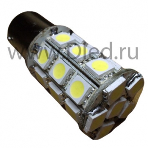   Лампа светодиодная 1156 - PY21W - S25 - BA15s - 27 SMD 5050