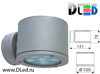   Светильник DLed настенный уличный  Tube-2780