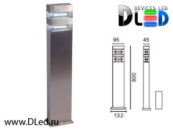   Светильник DLed настенный уличный  Column-2811