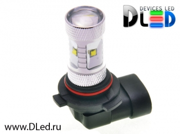   Лампа светодиодная HB3 9005 - 6 CREE XB + Линза