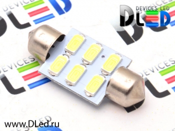   Лампа светодиодная C5W FEST 36мм + SV8,5 - 6 SMD5630