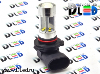   Лампа светодиодная HB3 9005 - 8 CREE + Линза