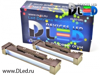   Дневные ходовые DLED огни URAL 1 DRL Черный ХРОМ