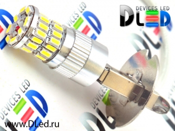   Лампа светодиодная H3 - 36 SMD3014 + Стабилизатор