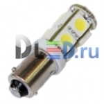   Лампа светодиодная T4W - 9 SMD 5050