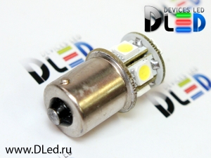   Лампа светодиодная 1156 - PY21W - S25 - BA15s - 8 SMD 5050