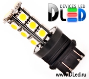   Лампа светодиодная P27/7W - T25 - 3157 - 18 SMD 5050 Black