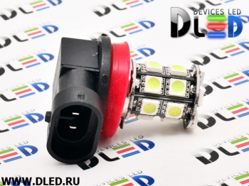   Автолампа светодиодная 24V H8 - 20 SMD 5050 Black