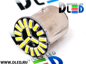   Лампа светодиодная 1157 - P21/5W - S25 - BAY15d - 18 SMD 4014