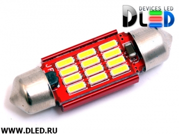   Лампа светодиодная C5W FEST 36 мм - 12 SMD 4014