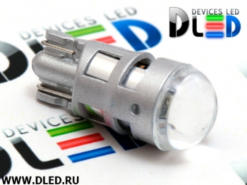   Лампа светодиодная T10 - W5W - 3W 1 SMD 3030