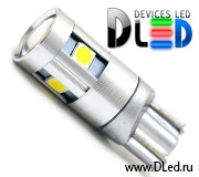   Лампа светодиодная T10 - W5W - 5 SMD 3030