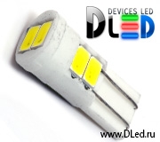   Лампа светодиодная T10 - W5W - 6 SMD 5630