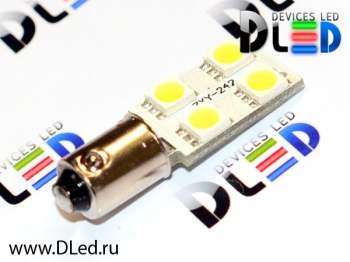   Лампа светодиодная T4W - 4 SMD 5050