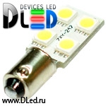   Лампа светодиодная T4W - 4 SMD 5050