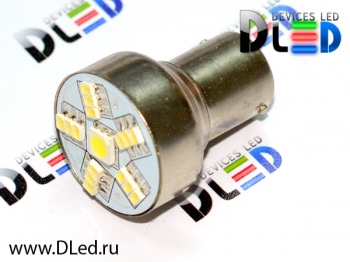   Лампа светодиодная 1157 - P21/5W - S25 - BAY15d - SMD 5050 + 1210