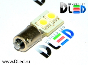   Лампа светодиодная T4W - 2 SMD 5050