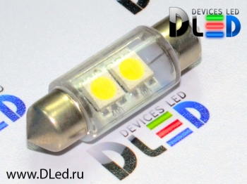   Лампа светодиодная C5W FEST 36мм + SV8,5 - 2 SMD5050