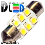   Лампа светодиодная C5W FEST 31мм SV8,5 - 6 SMD 3528