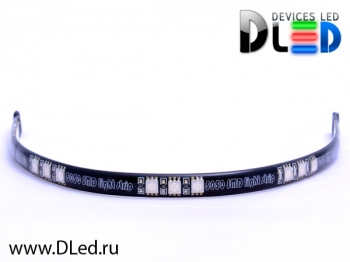   Светодиодная автомобильная лента DLED 30см SMD 5050 15Led Зеленого свечения